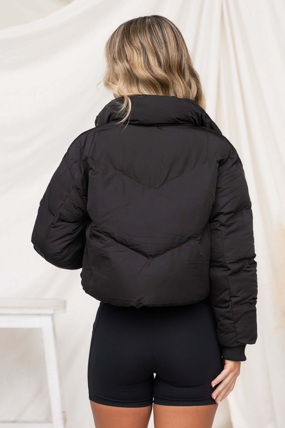 Blair Crop Puffer Jacket
