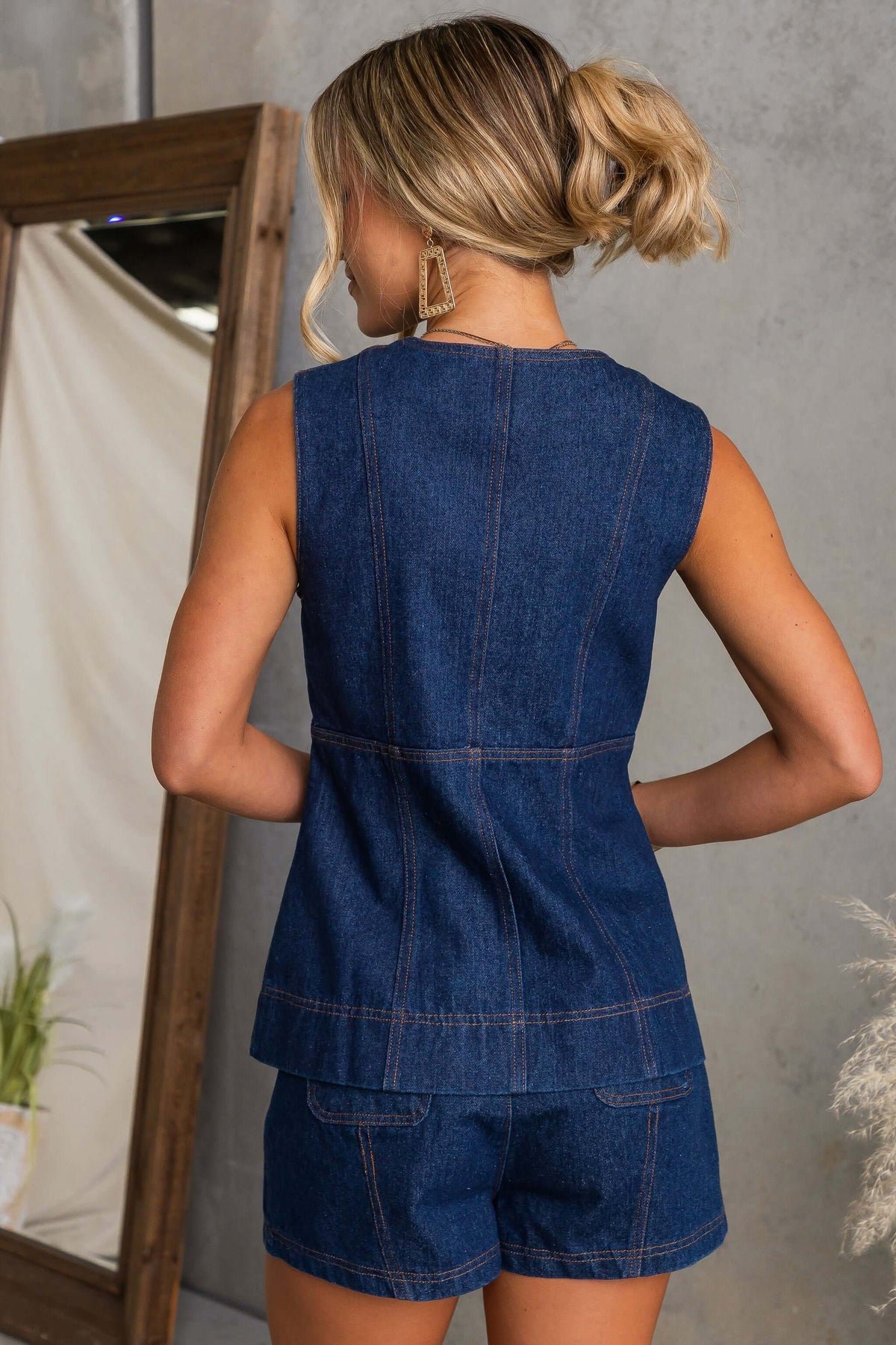 It Girl Denim Top